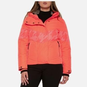 Killtec Houndstooth Logo Puffer Ski Jacket